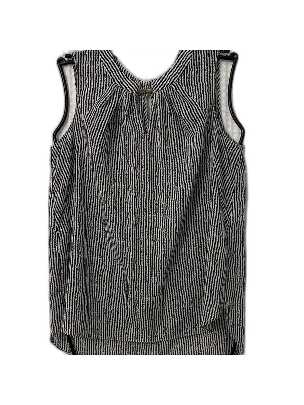 Jones New York Women's Grey Blouse-MD